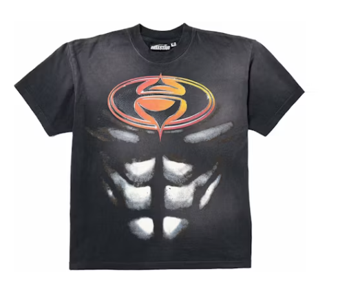 (NFC TAGGED) Hellstar Superhero T-shirt Black