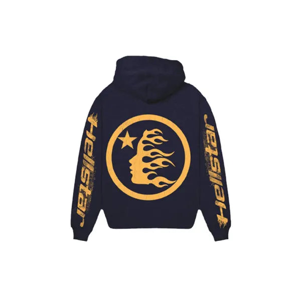 HELLSTAR Speed Hoodie 'Navy / Gold' (Oversea Exclusive)