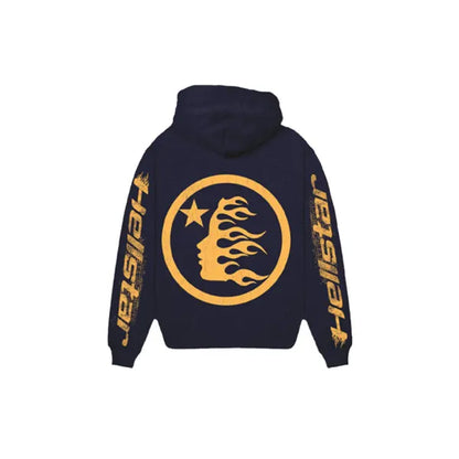 HELLSTAR Speed Hoodie 'Navy / Gold' (Oversea Exclusive)