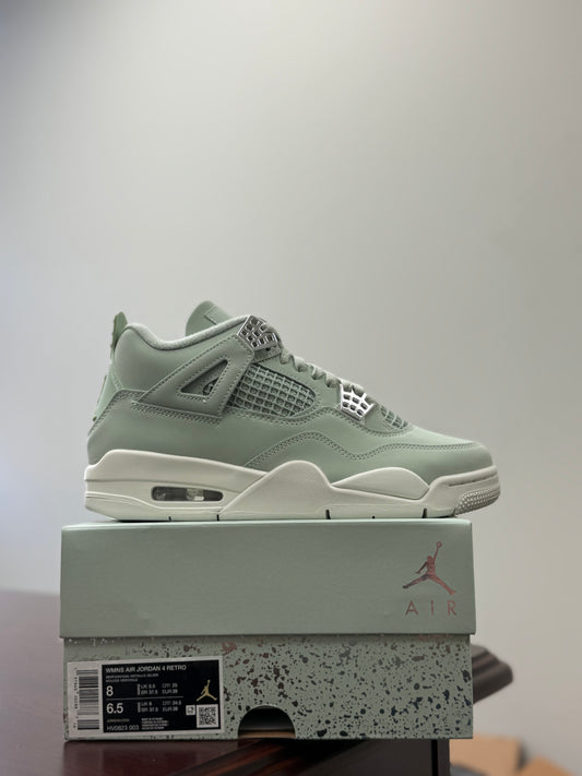 HV0823-003 Jordan 4 Retro Seafoam Sail (Women's)